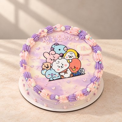 Пастельные герои BT21