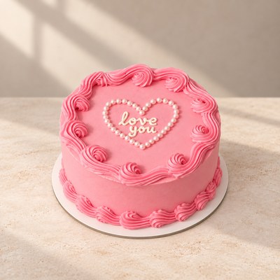 Розовый Love you